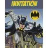 Batman Invite 8ct 3 Batman Invite 8ct -Toy World 49914
