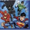 Justice League Small Napkin 16ct -Toy World 49961