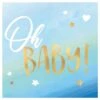 AMS Oh Baby Boy Beverage Napkins 16ct 3 AMS Oh Baby Boy Beverage Napkins 16ct -Toy World 502292