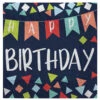 AMS A Reason To Celebrate Happy Birthday Beverage Napkin 16ct -Toy World 502409