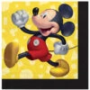 AMS Disney Mickey Mouse Forever Beverage Napkins 16ct 3 AMS Disney Mickey Mouse Forever Beverage Napkins 16ct -Toy World 502480