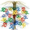 Birthday Age 50 Cascade Centerpiece -Toy World 50363 mc