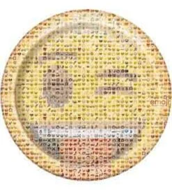 Emoji Plate (L) 8ct
