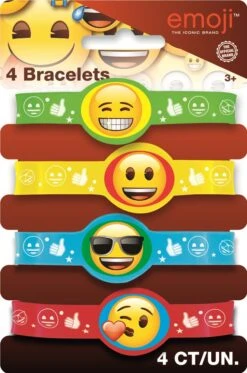 Emoji Stretch Bracelet 4ct