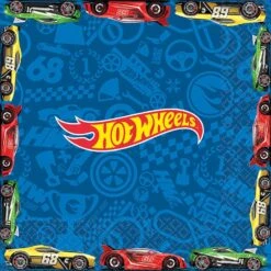 AMS Hot Wheel Wild Racer Luncheon Napkin 16ct
