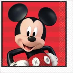 AMS Mickey On The Go Napkin (L) 16ct