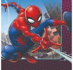 AMS Spiderman Webbed Wonder Luncheon Napkins 16ct