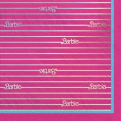 AMS Malibu Barbie Hot-Stamped Luncheon Napkins 16ct