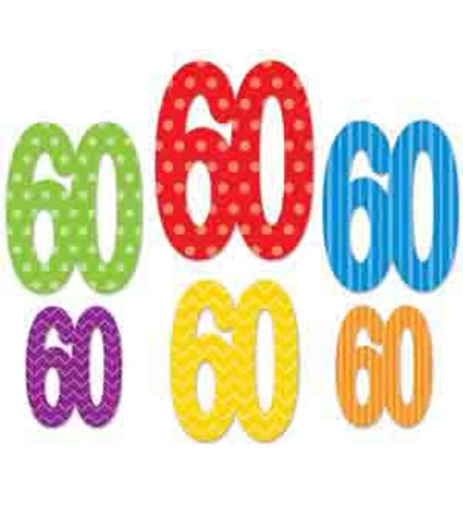 60th Birthday Cutouts 1 60th Birthday Cutouts