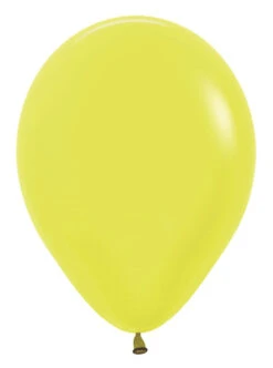 11 Inch Sempertex Neon Yellow Latex Balloons 100ct
