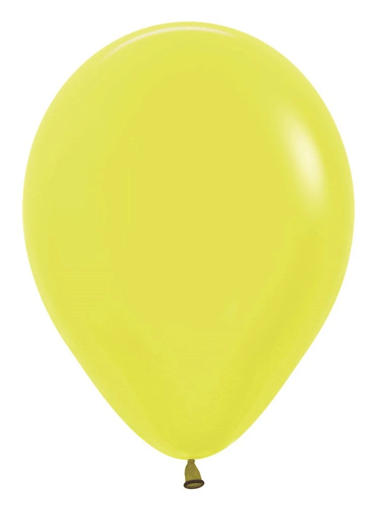 11 Inch Sempertex Neon Yellow Latex Balloons 100ct 1 11 Inch Sempertex Neon Yellow Latex Balloons 100ct