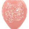 11 Inch Sempertex Filigree - Rose Gold Latex 50ct 3 11 Inch Sempertex Filigree - Rose Gold Latex 50ct -Toy World 53171BET