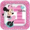 AMS Minnie Fun To Be One Plate (S) 8ct