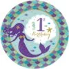 AMS Little Mermaid Wishes 1st Plate(S)8ct 2 AMS Little Mermaid Wishes 1st Plate(S)8ct -Toy World 541978