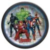 AMS Marvel Avengers Powers Unite Round Plate 7 Inch 8ct