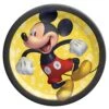 AMS Disney Mickey Mouse Forever Round Plates 7 Inch 8ct