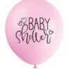 Petal Pink Baby Shower 12" Latex Balloons 8ct 2 Petal Pink Baby Shower 12" Latex Balloons 8ct -Toy World 54919 1