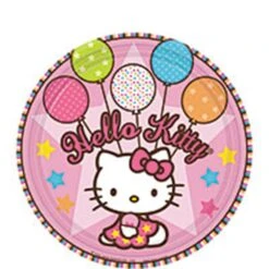 AMS Hello Kitty Balloon Dream Plate (S) 8ct