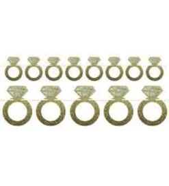 Wedding Diamond Ring Streamer