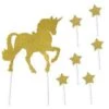 Unicorn Unicorn Cake Topper -Toy World 54970