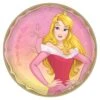 AMS Disney Princess Round Plate Aurora 9 Inch 8ct -Toy World 552382