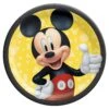 AMS Disney Mickey Mouse Forever Round Plates 9 Inch 8ct -Toy World 552480