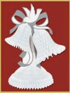 Bell Centerpiece Tissue 12 In