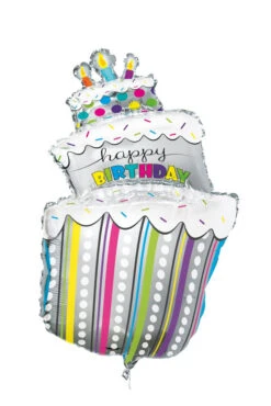 Birthday Cake Giant Foil Balloon 40 Inch