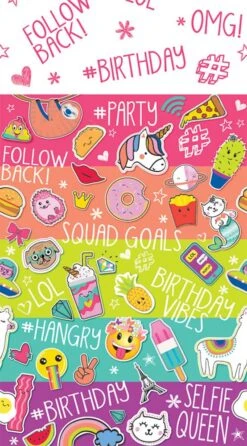 AMS Selfie Celebration Tablecover 54x100