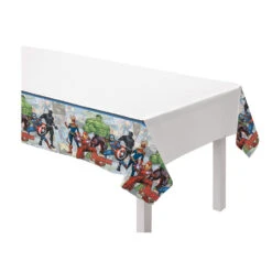 AMS Marvel Powers Unite Tablecover 54 Inch X 96 Inch 1ct