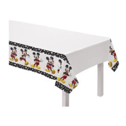 AMS Disney Mickey Mouse Forever Plastic Table Cover 54 Inch X 96 Inch 1ct
