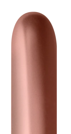 260 Sempertex Reflex Rose Gold Latex Balloon 50ct