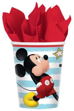 AMS Mickey On The Go Cup 9oz 8ct