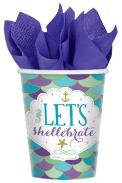 AMS Little Mermaid Wishes Cup 9oz 8ct