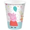 AMS Peppa Pig Confetti Party Paper Cups 9 Ounce 8ct 2 AMS Peppa Pig Confetti Party Paper Cups 9 Ounce 8ct -Toy World 582626