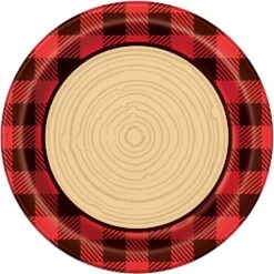 Lumber Jack Plate (L) 8ct