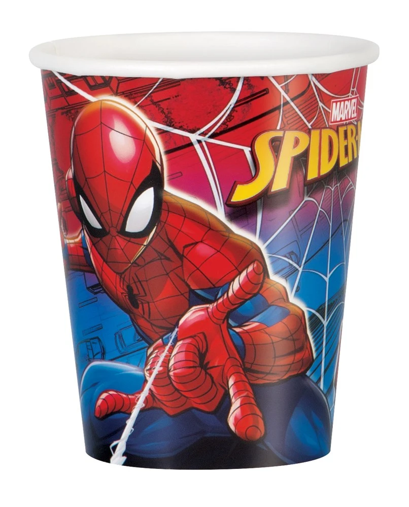 Spiderman 9 Ounce Cup 8ct 1 Spiderman 9 Ounce Cup 8ct