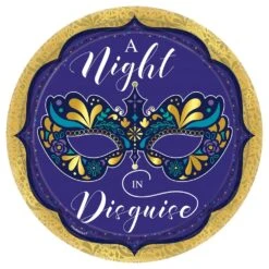 AMS Night In Disguise Metallic Plate (XL) 8ct