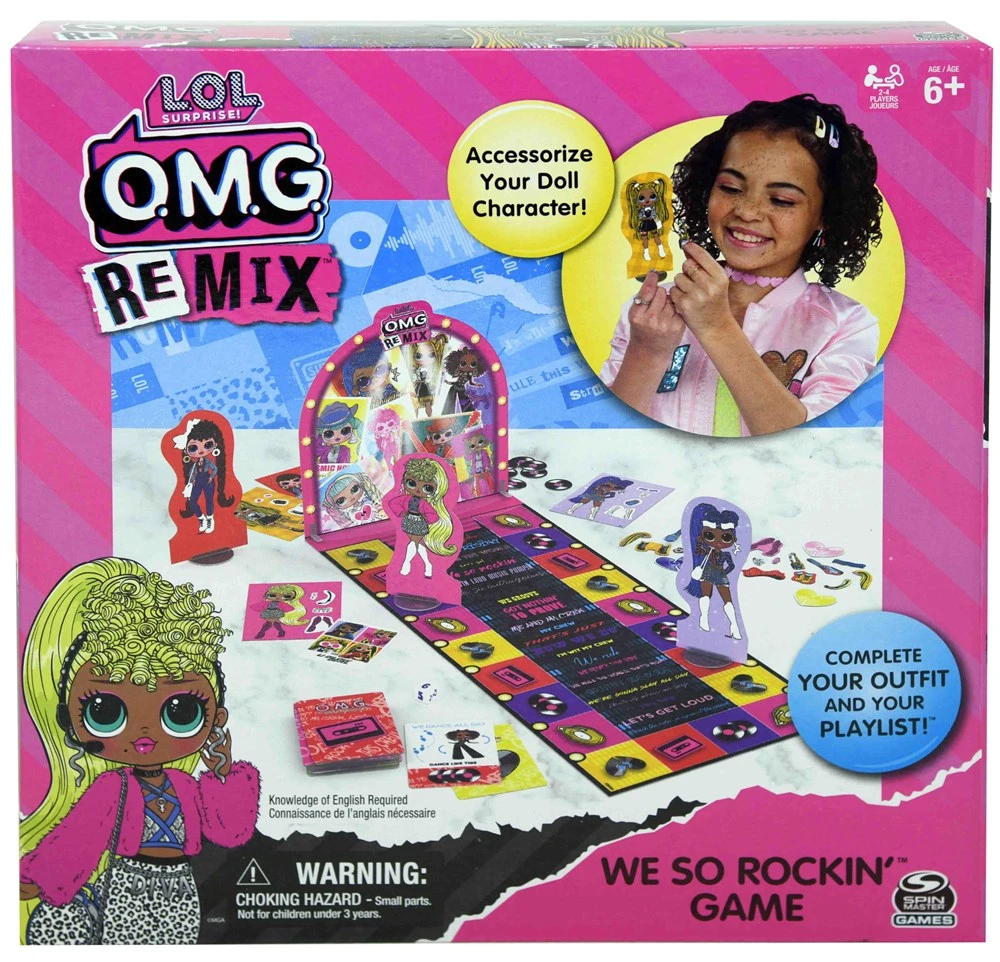 Spin Master Games LOL Surprise OMG We So Rockin Fashion Accessories Matching Game 1 Spin Master Games LOL Surprise OMG We So Rockin Fashion Accessories Matching Game
