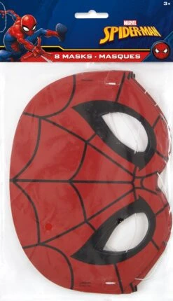 Spiderman Mask 8ct