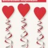 Hanging Swirl Heart 3ct -Toy World 61697 1