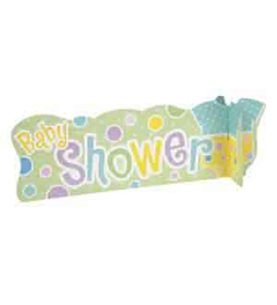 Polka Dot Baby Shower 3D Centerpiece 1 Polka Dot Baby Shower 3D Centerpiece