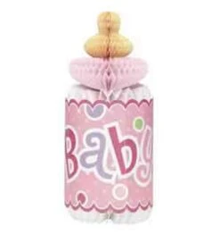 Pink Dot Bottle Honeycomb - 12 In