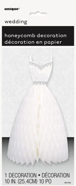 Wedding Dress Honeycomb