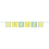 Polka Dot Baby Shower Block Banner -Toy World 61734