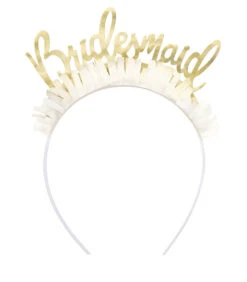 Bridesmaid Bachelorette Party Headband 4ct