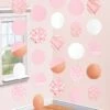 AMS Hanging Circle Decorations Rose Gold Blush 5ct 2 AMS Hanging Circle Decorations Rose Gold Blush 5ct -Toy World 670852