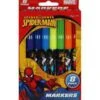 Spiderman Marker 8ct -Toy World 67236m z