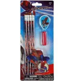 Spiderman 4 7pc Stationery Set