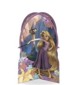 Tangled 3D Glitter Centerpiece